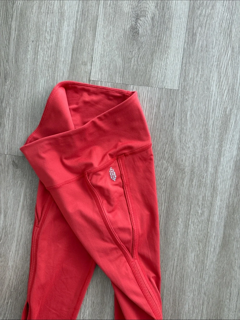 Free people Small-p Red Active Leggings